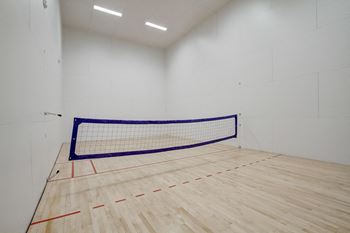 Racquetball & Pickleball Court at Three Hills Luxury Apartments in 78747